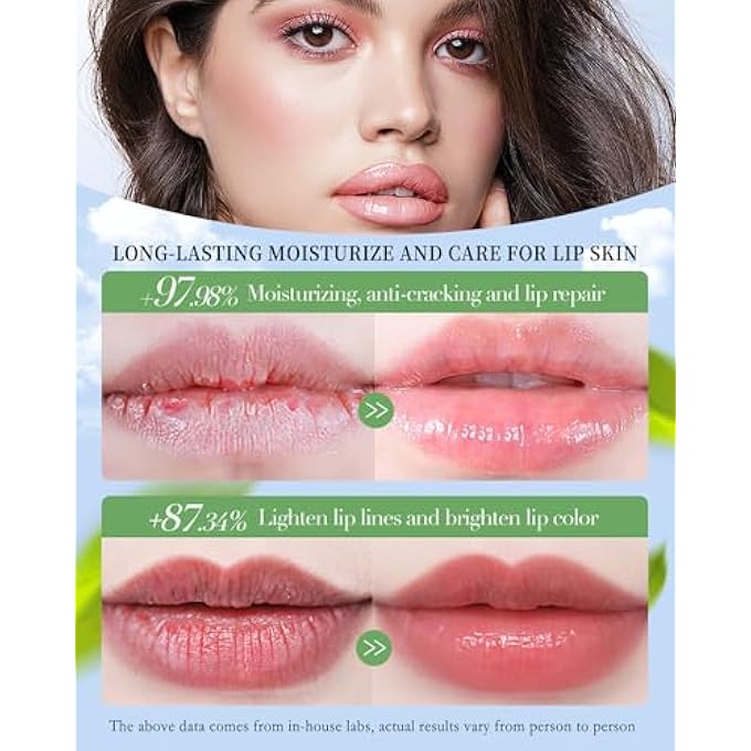 LYSdefeu LIP BALM SET-8PCS AVOCADO HYDRATING LIP BALM, MOISTURIZING SOOTHING CARE LIP MOISTURIZER, IMPROVE DRY & CHAPPED LIPS, COLORLESS NON-STICKY LIP PRIMER, THANKSGIVING LIP CARE GIFT KIT FOR WOMEN GIRL - Image 3